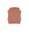 Mango - lt-pastel pink Knit hooded gilet Mango - lt-pastel pink Knit hooded gilet