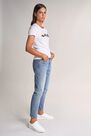 Salsa Jeans - White Salsa shiny logo t-shirt Salsa Jeans - White Salsa shiny logo t-shirt