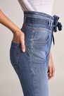 Salsa Jeans - Blue Push Up Wonder capri high-waisted jeans with belt Salsa Jeans - Blue Push Up Wonder capri high-waisted jeans with belt
