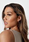 Missguided - Gold Gold Look Mixed Stud Earrings 3 Pack Missguided - Gold Gold Look Mixed Stud Earrings 3 Pack