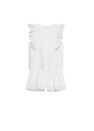 Mango - natural white Embroidered cotton short pyjamas Mango - natural white Embroidered cotton short pyjamas
