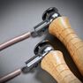 OUTSHOCK - Wooden Boxing Skipping Rope With Removable Weights - Cream OUTSHOCK - Wooden Boxing Skipping Rope With Removable Weights - Cream