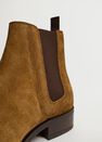 Mango - lt pastel brown Chelsea suede boots Mango - lt pastel brown Chelsea suede boots