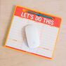 KNOCK KNOCK - Knock Knock Let's Do This Pen To Paper Mousepads KNOCK KNOCK - Knock Knock Let's Do This Pen To Paper Mousepads