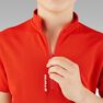 BTWIN - 12-13 Years 300 Kids' Short Sleeve Cycling Jersey, Bright Red BTWIN - 12-13 Years 300 Kids' Short Sleeve Cycling Jersey, Bright Red