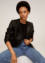 Mango - Black Biker jacket Mango - Black Biker jacket