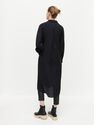 Reserved - EcoVero rich shirt dress - Black Reserved - EcoVero rich shirt dress - Black