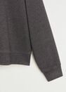 Mango - Dark Grey Flecked Sweatshirt Mango - Dark Grey Flecked Sweatshirt