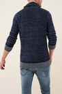 Salsa Jeans - Black Knitted Jersey With Works Salsa Jeans - Black Knitted Jersey With Works