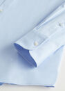 Mango - Lt-pastel blue Slim fit Tailored cotton shirt Mango - Lt-pastel blue Slim fit Tailored cotton shirt