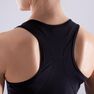 DOMYOS - S/M Energy Women's Printed Cardio Fitness Tank Top - Asphalt Blue DOMYOS - S/M Energy Women's Printed Cardio Fitness Tank Top - Asphalt Blue