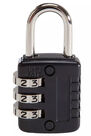 DOMYOS - Unique Size Combination Padlock, Black DOMYOS - Unique Size Combination Padlock, Black