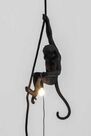 Seletti - Monkey Lamp With Rope Black Outdoor Seletti - Monkey Lamp With Rope Black Outdoor