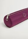 Mango - medium purple Logo zipped pencil case Mango - medium purple Logo zipped pencil case