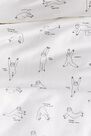 Urban Outfitters - WHT Yoga Sloth Duvet Cover Set Urban Outfitters - WHT Yoga Sloth Duvet Cover Set