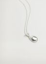 Mango - Silver Pendant Chain Necklace Mango - Silver Pendant Chain Necklace