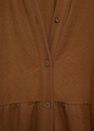 Mango - medium brown Fluted hem dress Mango - medium brown Fluted hem dress