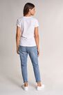 Salsa Jeans - White Salsa shiny logo t-shirt Salsa Jeans - White Salsa shiny logo t-shirt