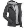 FORCLAZ - Extra Large Women's 3 in 1 trekking travel jacket TRAVEL 100, Carbon Grey FORCLAZ - Extra Large Women's 3 in 1 trekking travel jacket TRAVEL 100, Carbon Grey