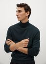 Mango - dark green 100% merino wool washable sweater Mango - dark green 100% merino wool washable sweater