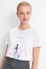 Mohito - Printed T-Shirt - White Mohito - Printed T-Shirt - White