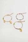 Mango - Gold Mixed Bracelet Set, Women Mango - Gold Mixed Bracelet Set, Women