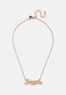 Missguided - Gold Gold Look Babygirl Swirl Pendant Necklace Missguided - Gold Gold Look Babygirl Swirl Pendant Necklace