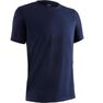NYAMBA - Extra Large 500 Regular-Fit Pilates & Gentle Gym T-Shirt, Navy Blue NYAMBA - Extra Large 500 Regular-Fit Pilates & Gentle Gym T-Shirt, Navy Blue