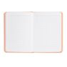 KIKKI.K - kikki.K A6 Bonded Leather Journal Thin Luxury Soft Coral KIKKI.K - kikki.K A6 Bonded Leather Journal Thin Luxury Soft Coral