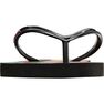 OLAIAN - EU 33-34 TO100 PRINT Leo Junior Flip-Flops, Black OLAIAN - EU 33-34 TO100 PRINT Leo Junior Flip-Flops, Black