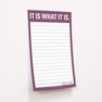 KNOCK KNOCK - Knock Knock Great Big Stickies It Is What It Is Notebook KNOCK KNOCK - Knock Knock Great Big Stickies It Is What It Is Notebook