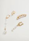 Mango - Gold Mixed earring set Mango - Gold Mixed earring set