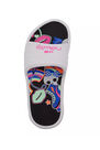 NABAIJI - Girl's slap 500 pool sandals white black NABAIJI - Girl's slap 500 pool sandals white black