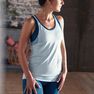 DOMYOS - Small Women's Seamless Dynamic Yoga Tank Top, Black DOMYOS - Small Women's Seamless Dynamic Yoga Tank Top, Black