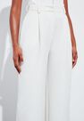 Missguided - Cream Ivory Super High Waisted Wide Leg Trousers Missguided - Cream Ivory Super High Waisted Wide Leg Trousers