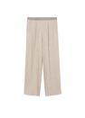 Mango - medium brown Pleated flowy trousers Mango - medium brown Pleated flowy trousers