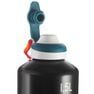 QUECHUA - 500 aluminum 1.5 litre hiking flask with quick-open cap - black, Unique Size QUECHUA - 500 aluminum 1.5 litre hiking flask with quick-open cap - black, Unique Size