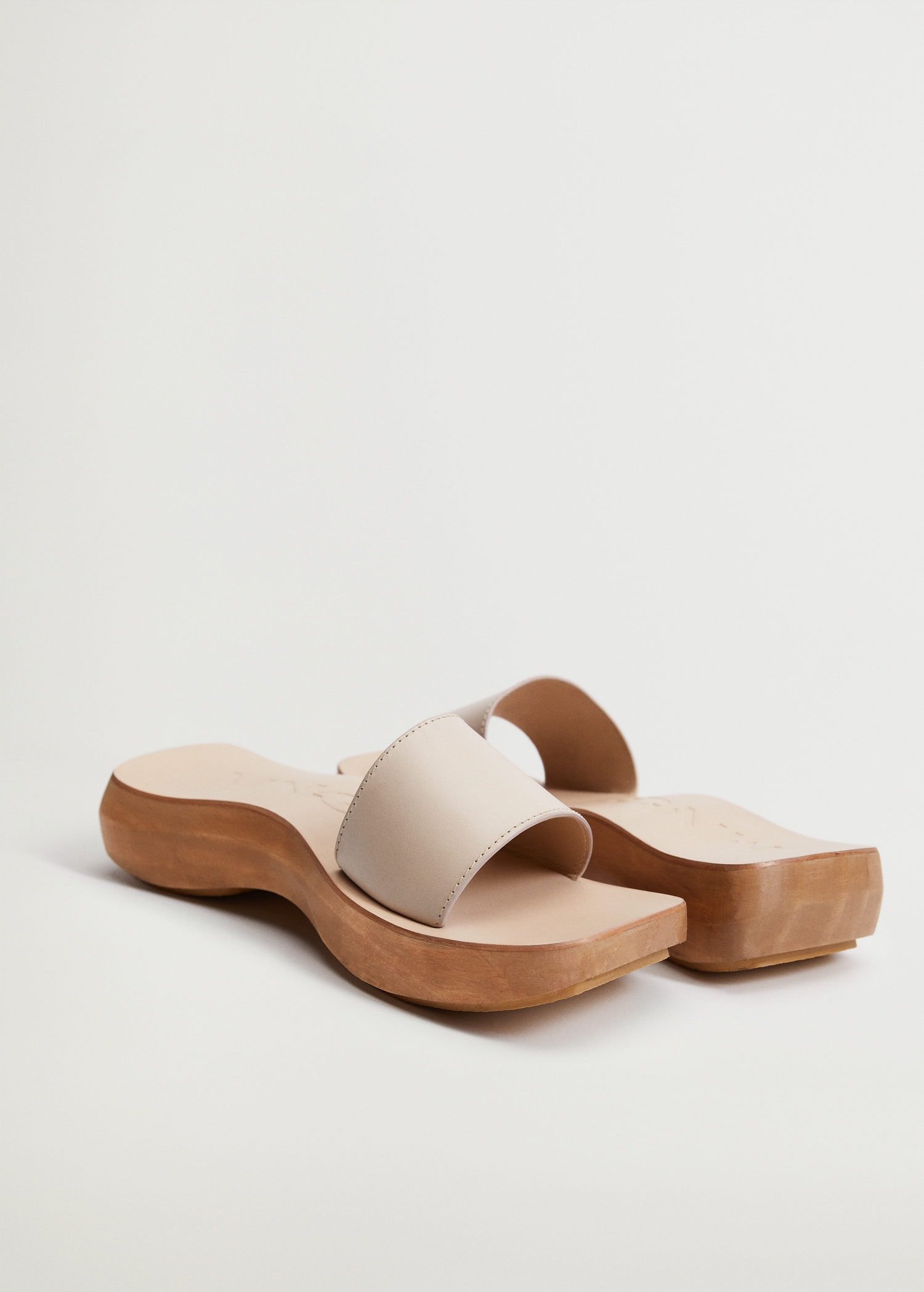 mango suede clogs
